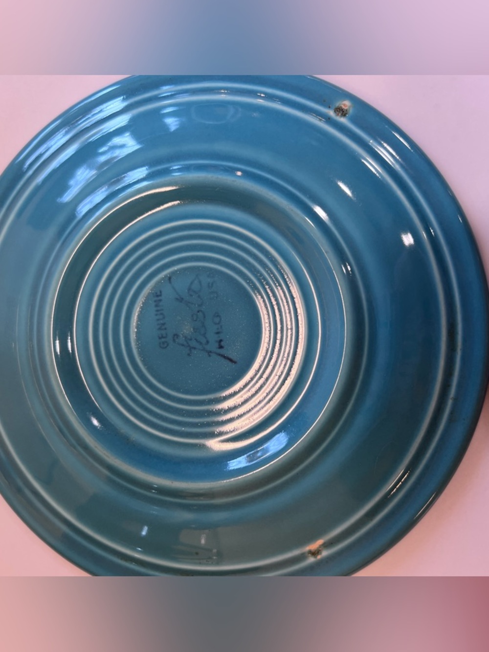 Vintage Original Fiesta Dinnerware 7.5 Inch Salad Plates Multicolor Set - Picture 8 of 11